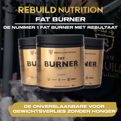 Fatburner supplement in gebruik - Rebuild Nutrition vetverbrander shake