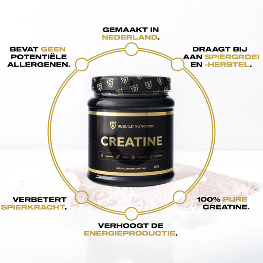 Creatine: Het Meest Onderzochte Supplement voor Kracht, Prestaties en Cognitieve Gezondheid