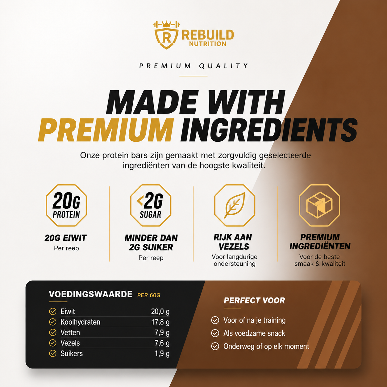 Crunchy Protein Bar (NIEUW)