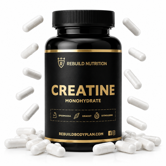 CREATINE MONOHYDRAAT CAPS - 120 Stuks (NIEUW) 1254